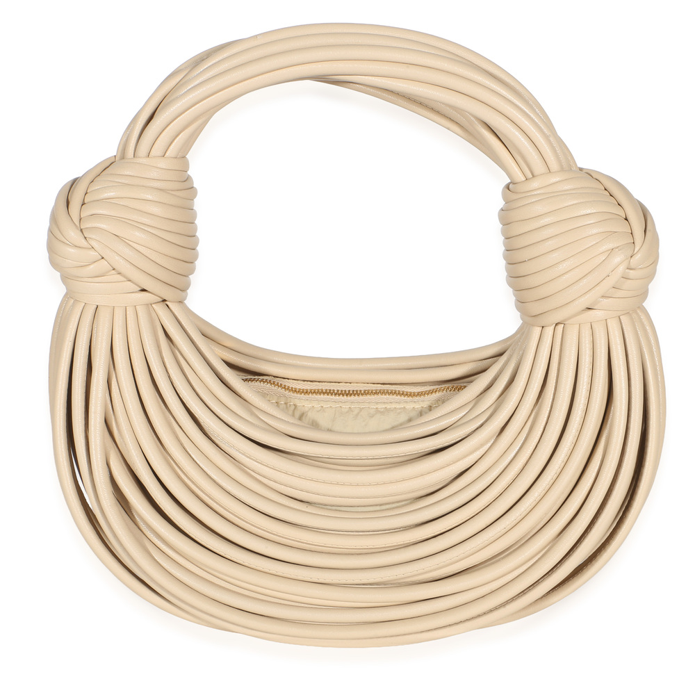 Bottega Veneta Porridge Nappa Mini Tubular Double Knot Bag